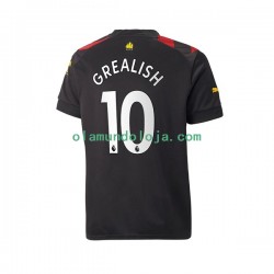Camisola Manchester City Grealish 10 Homem Equipamento Segundo 2022-2023 Manga Curta